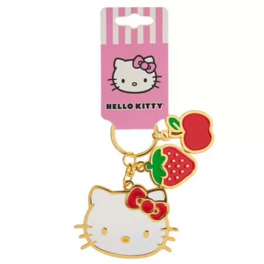 New! Hello Kitty Fruit Keychain